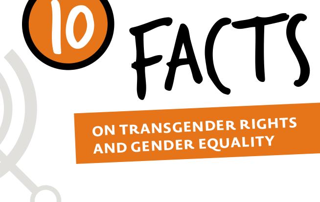 10 facts on transgender rights and gender equality