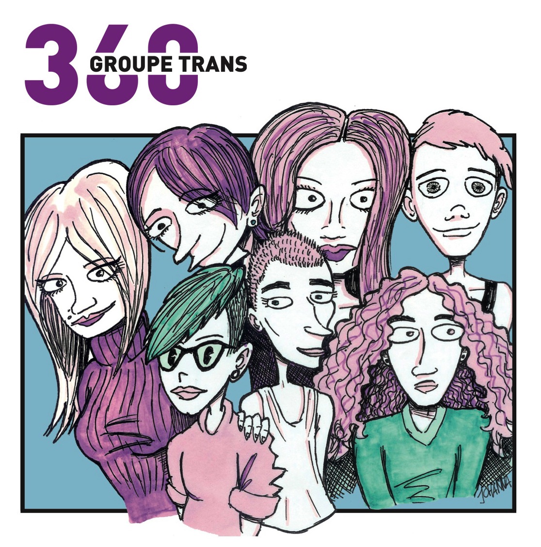 Groupe Trans 360 - dessin Johanna