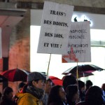 Manif' TDOR 2015 : Transgender Day of Remembrance / Journée du souvenir trans* - photos: Irina Popa