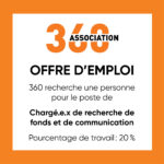 Offre d'emploi: Chargé.e.x de recherche de fonds et de communication ￼